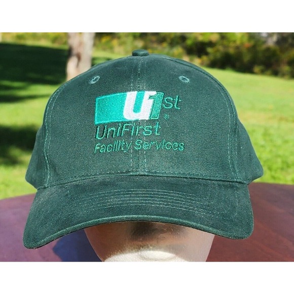 UniFirst Facility Services Strapback Adjustable Baseball Cap Embroidered - Picture 1 of 6